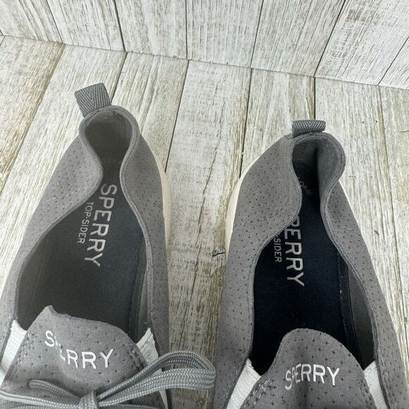 Sperry Top-Sider Womens Size 10M Rio Gray STS 80691 Slip On Casual Comfort Shoes - Picture 5 of 11